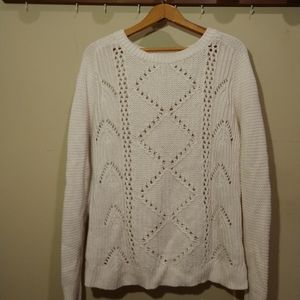 Old Navy White Sweater